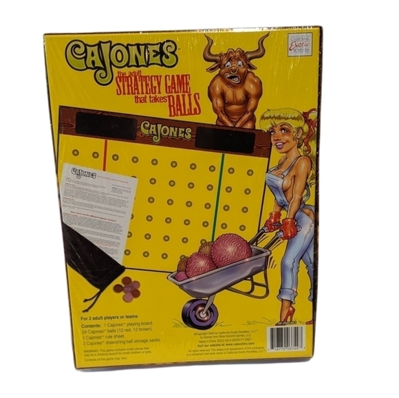 NWT Cajones adult XXX board game - Picture 2 of 7